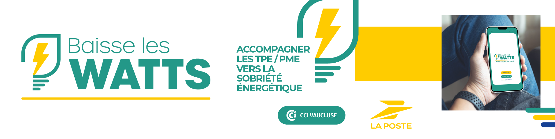 baisse les watts 